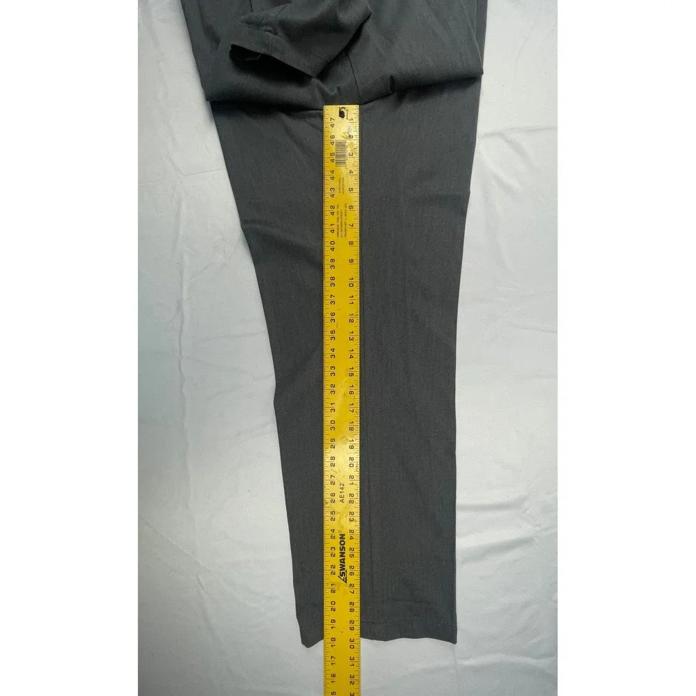 Dockers Easy Khaki Mens 42x30 Straight Fit Stretch Charcoal Gray Pants New